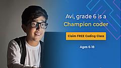 Coding Classes for Age 6-18 by IIT/Harvard Teachers